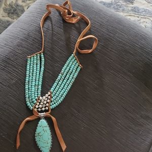 Southwestern boho style necklace